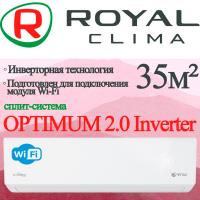 ROYAL CLIMA Инверторные сплит-системы OPTIMUM 2.0 Inverter RCI-OME35HN с установкой