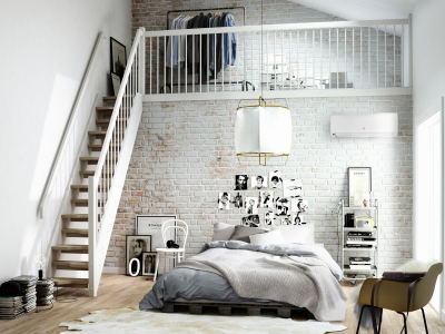 Настенный кондиционер Electrolux EACS/I-09HP/N8_23Y_in + EACS/I-09HP/N8_23Y_out, белый 