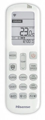 Hisense Инверторные сплит-системы серии GOAL DC Inverter Wi-Fi AS-07UW4RYRCA00 